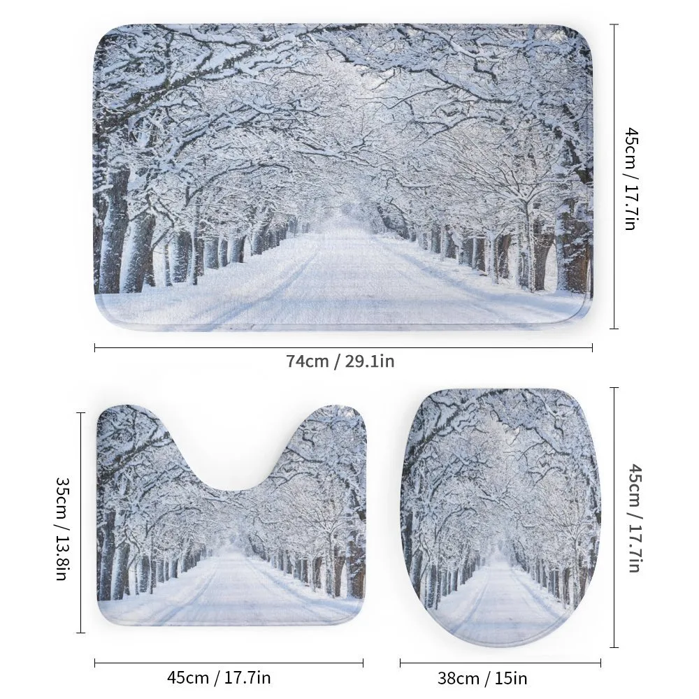 Snowy Woodland Nature — Detail 1