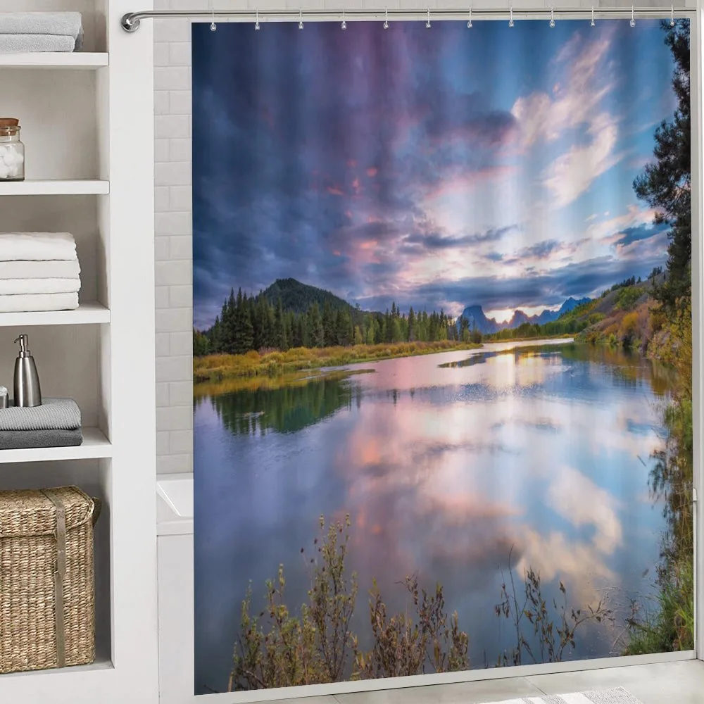 Sunset on Oxbow Bend — Detail 4