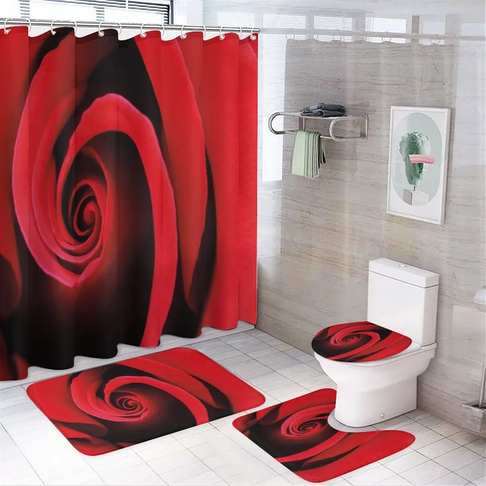 Swirled Petals Red Blossom — Your design