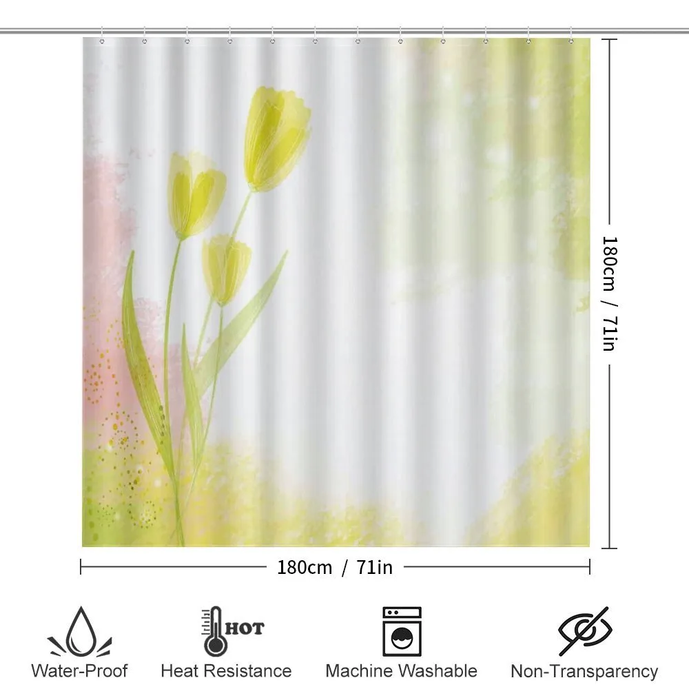 Tulip Flower Watercolor — Detail 2