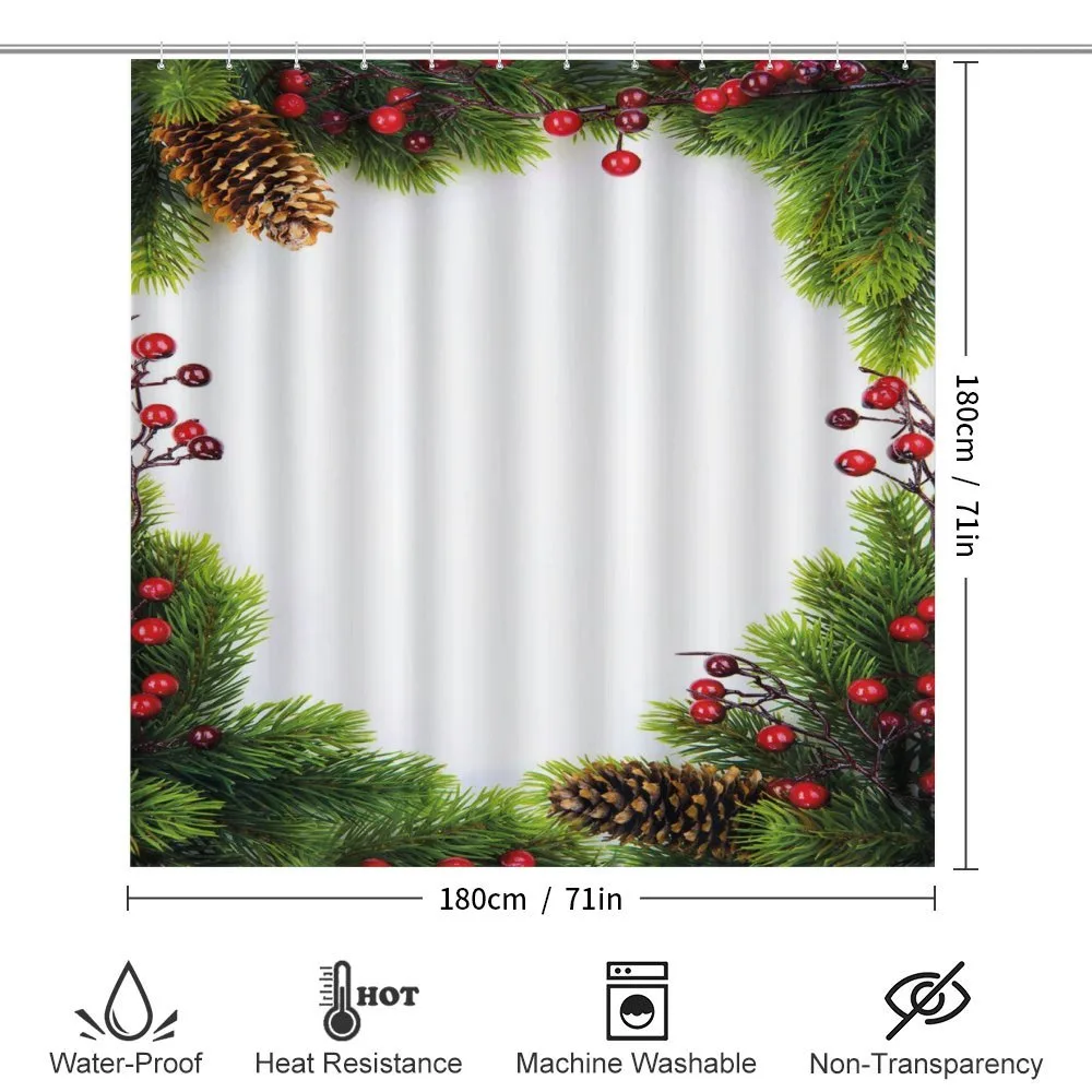 Xmas Frame Pine Cones — Detail 2
