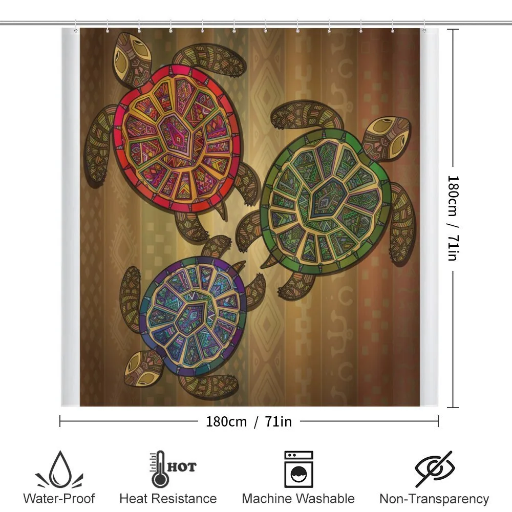 3 Turtles Ornamental — Detail 2