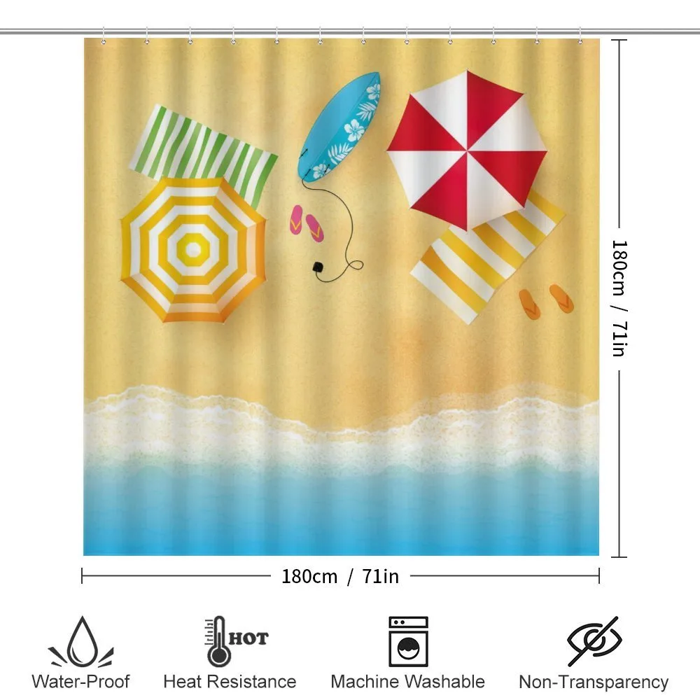 Beach Waves Umbrella — Detail 2
