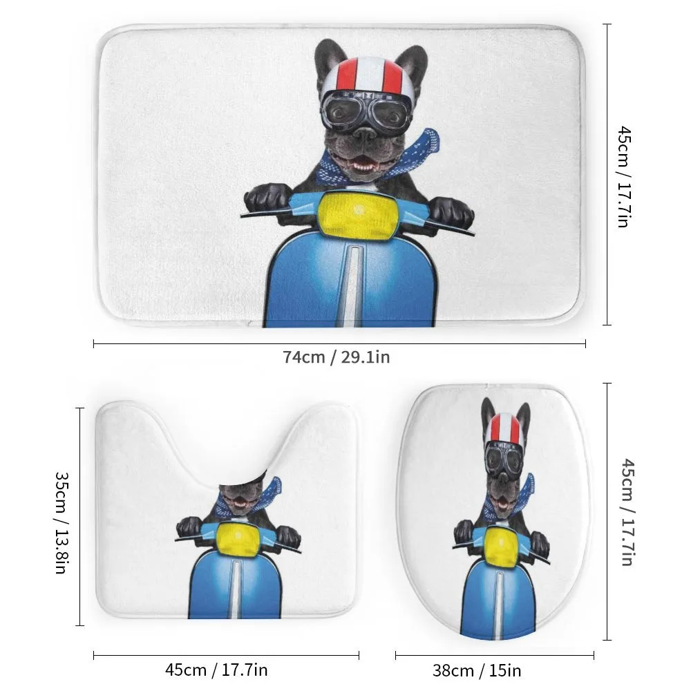 Bulldog on a Scooter — Detail 1