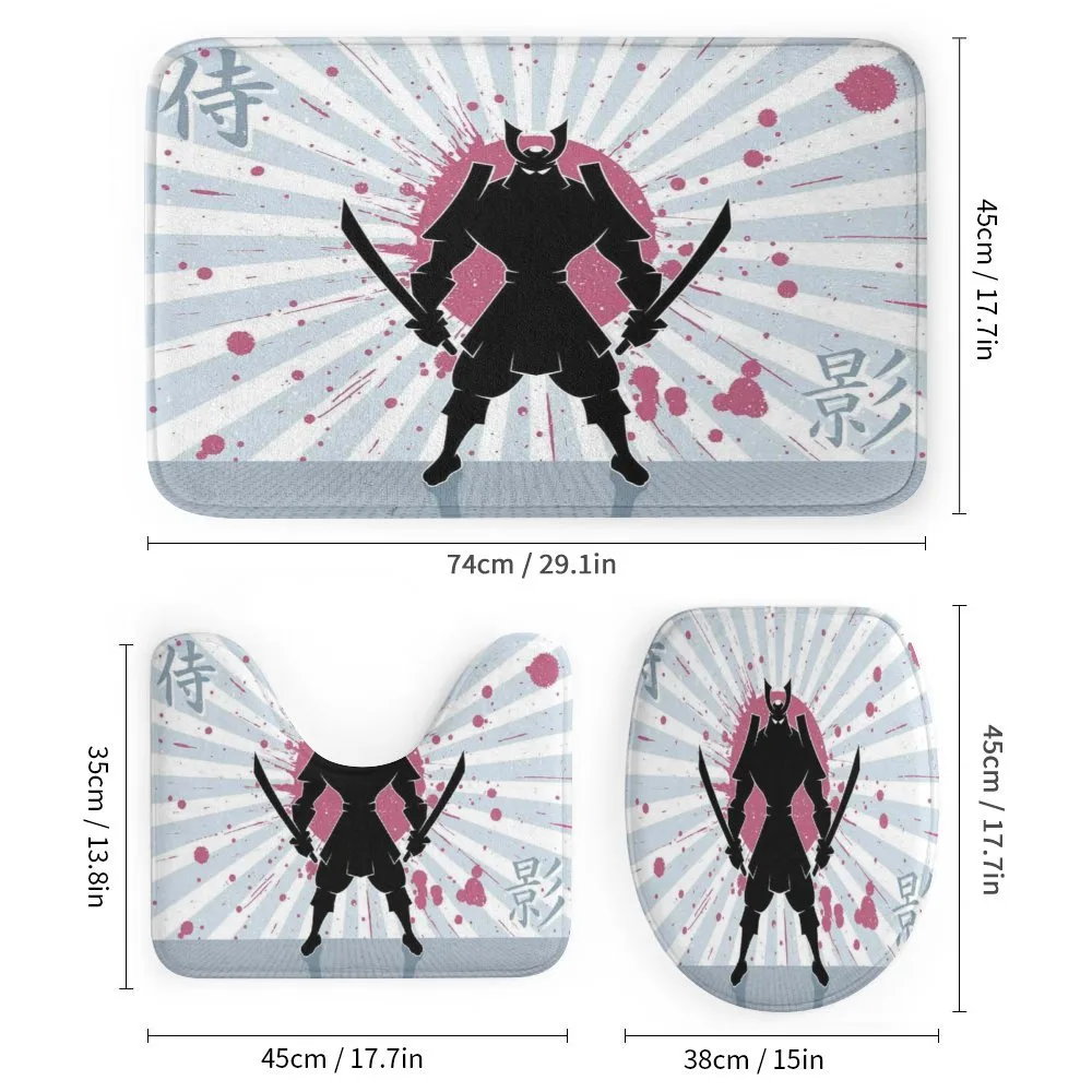 Cartoon Dark Color Samurai — Detail 1