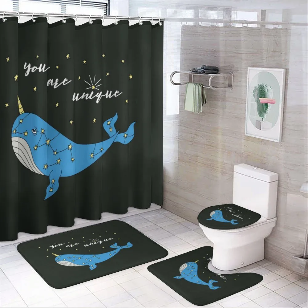 Cartoon Style Whale — Your design