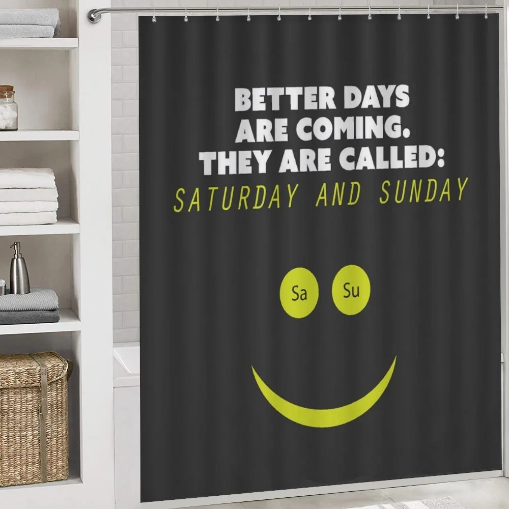 Humorous Weekend Words Smile — Detail 4