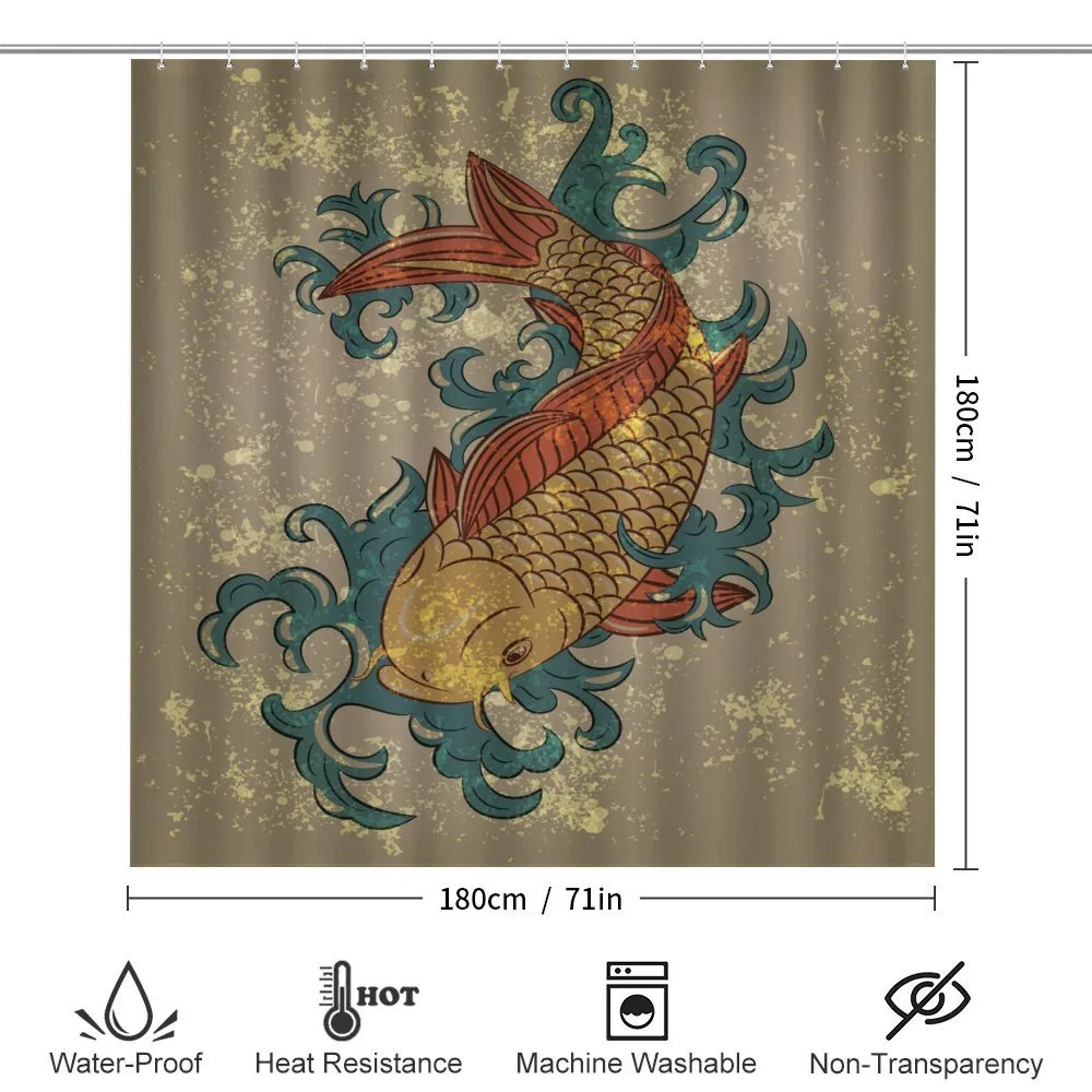 Koi Fish Art — Detail 2