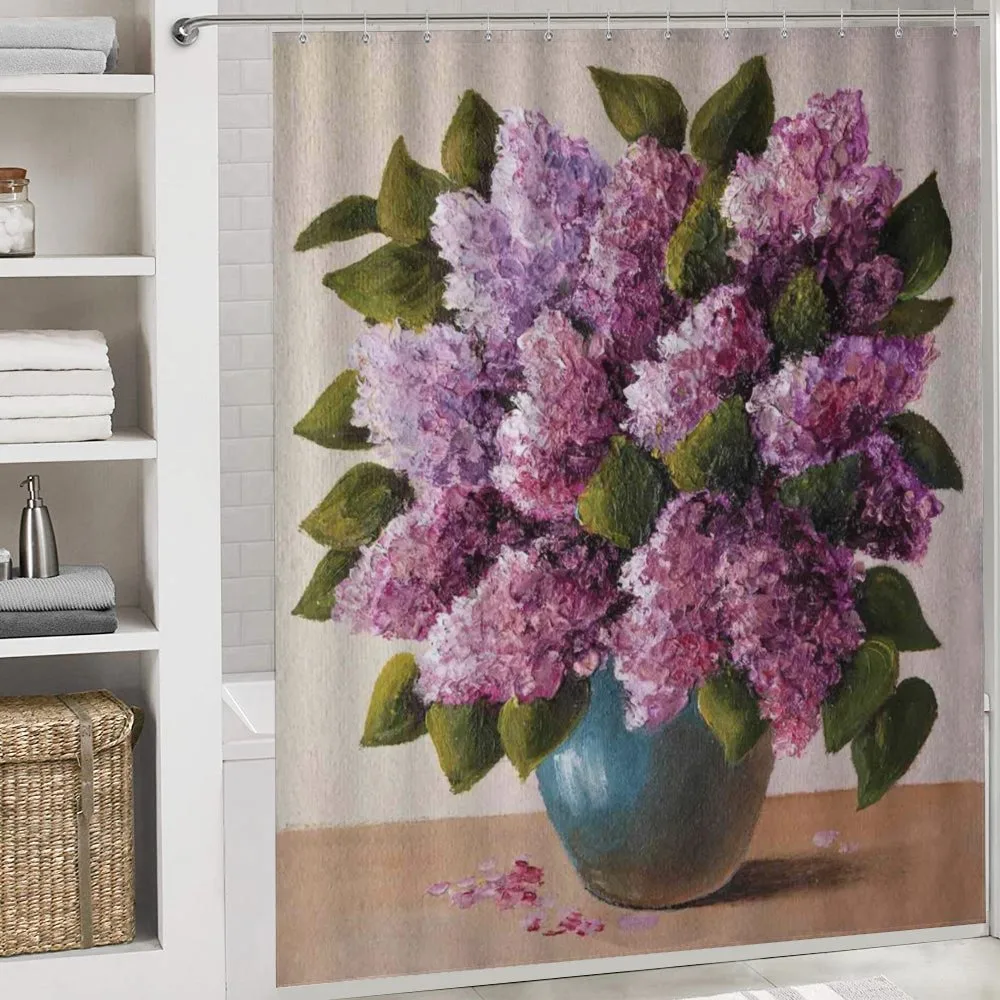 Lilac Bouquet Artwork — Detail 4