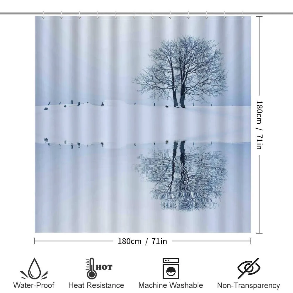 Lonely Tree in Winter — Detail 2