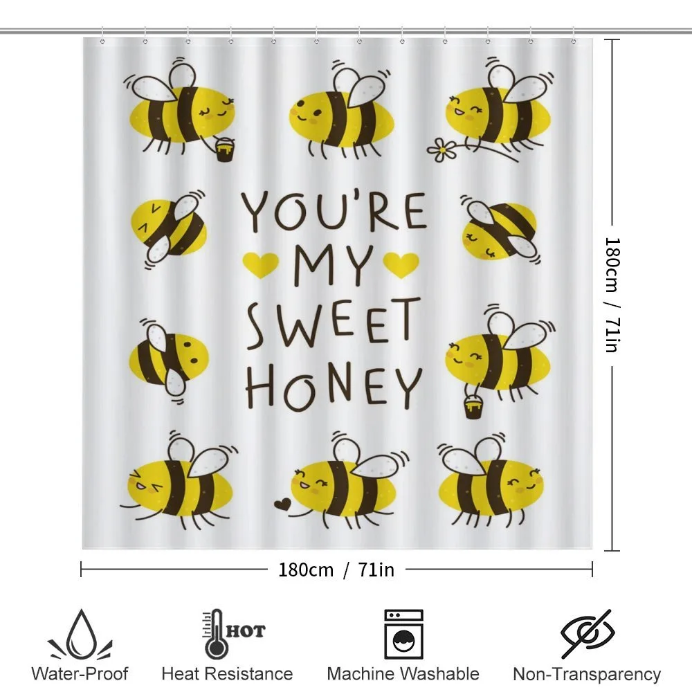 Love Text and Happy Bees — Detail 2