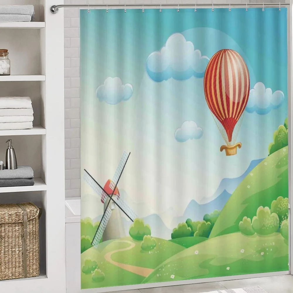 Mill Hot Air Balloon Design — Detail 4