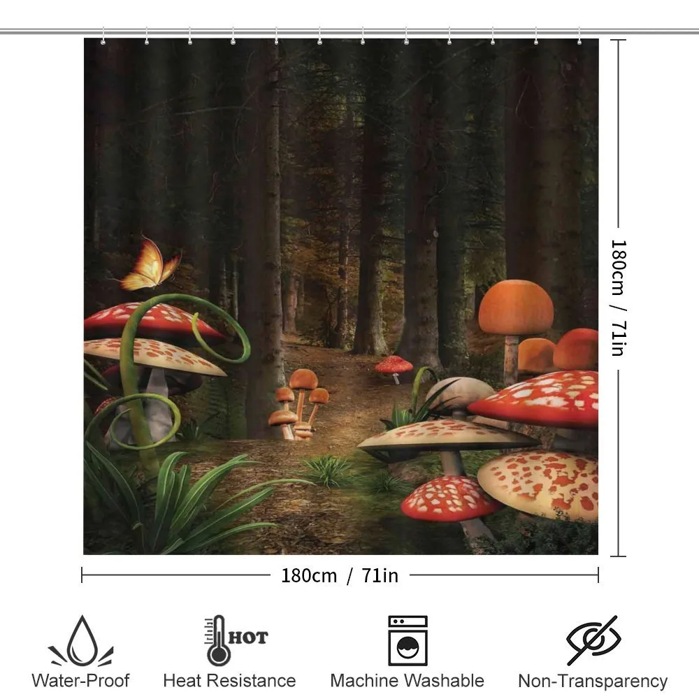Mushrooms Dark Forest — Detail 2