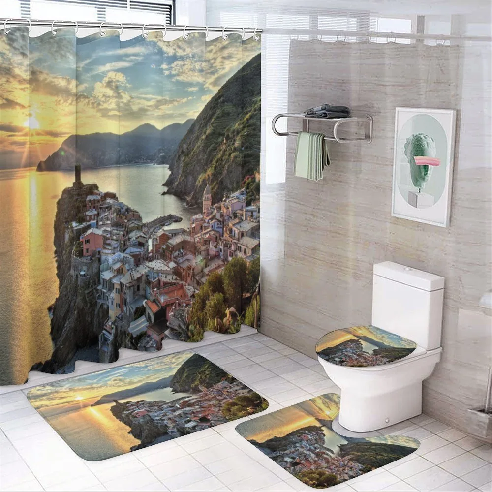 Sunrise View with Cliffs — Your design