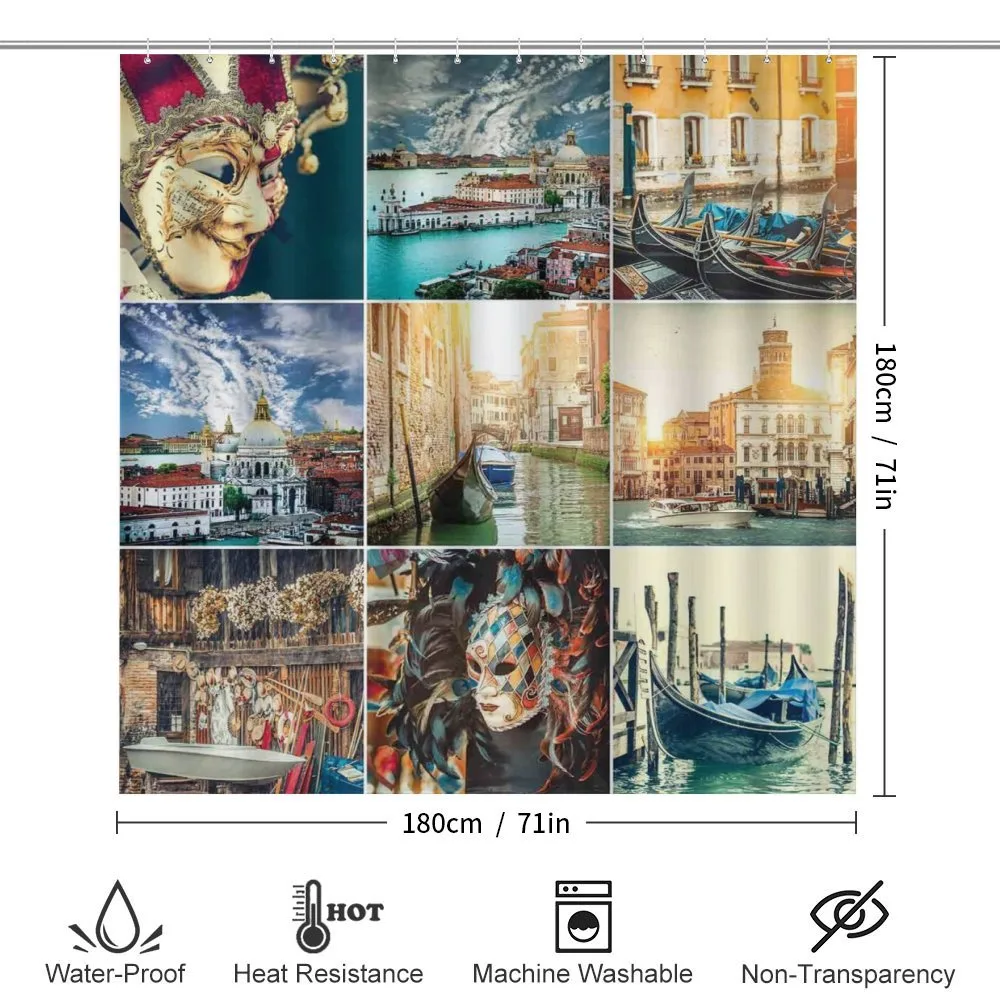 Venice Masks Canals — Detail 2