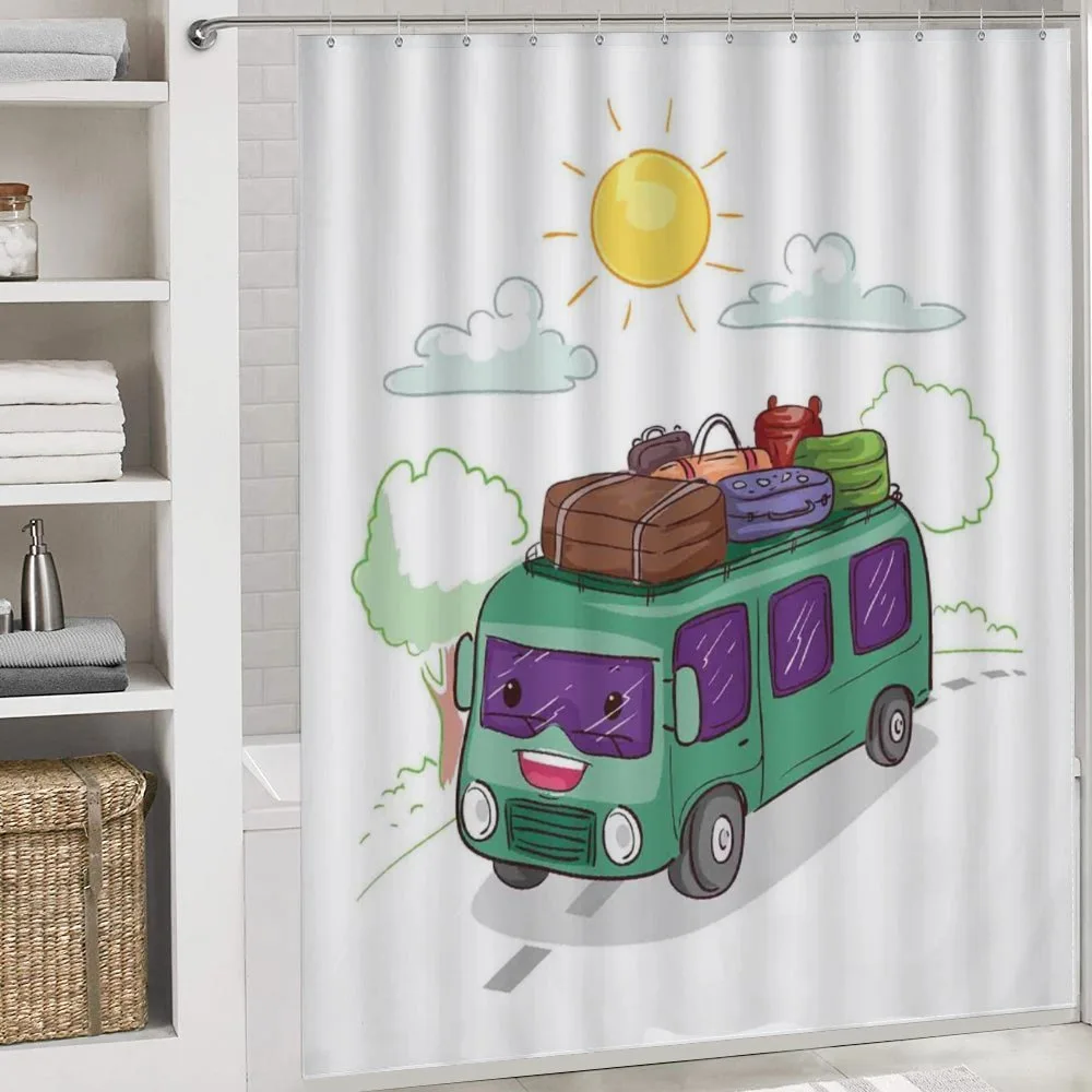 Bus Filled with Luggage — Detail 4