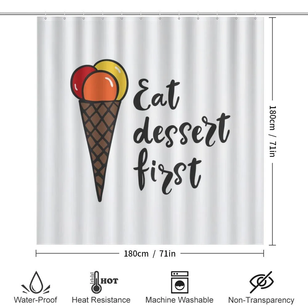 Eat Dessert First Ice Cream — Detail 2