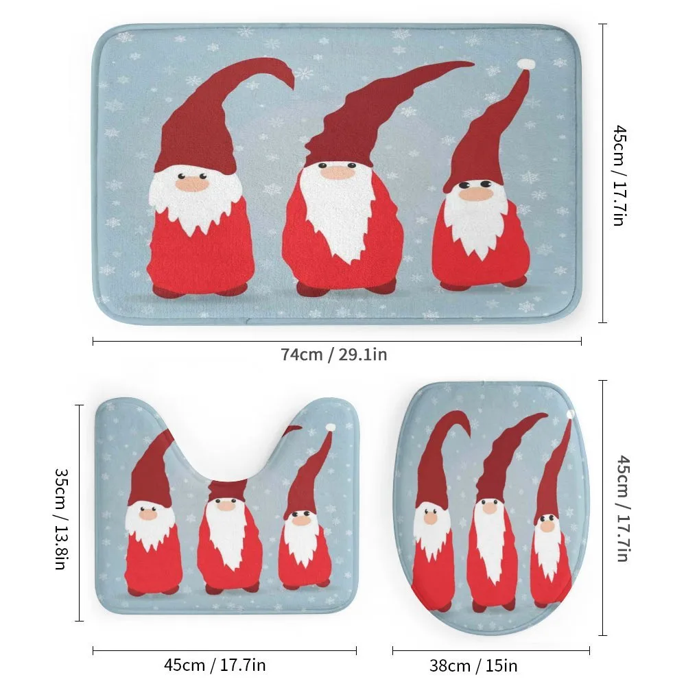 Elves in Santa Clothes Xmas — Detail 1