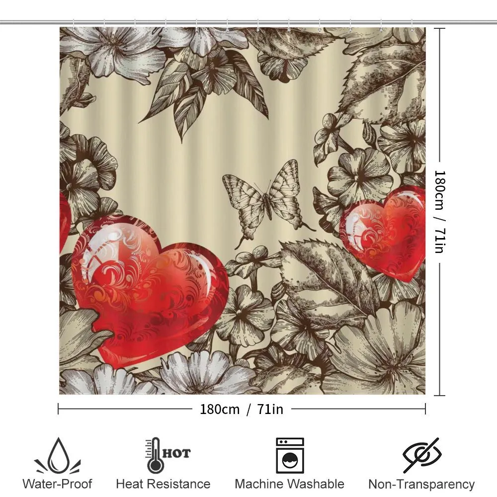 Flowers and Butterfly — Detail 2