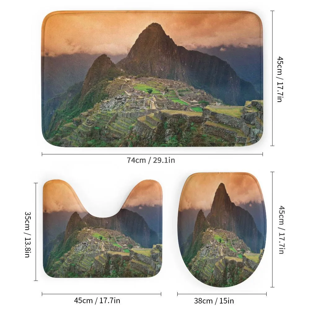 Machu Picchu Ruins Photo — Detail 1