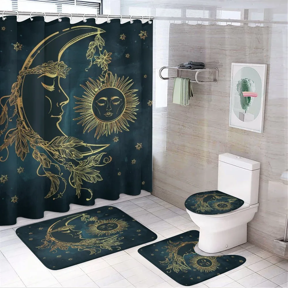 Moon with Boho Feathers — Your design