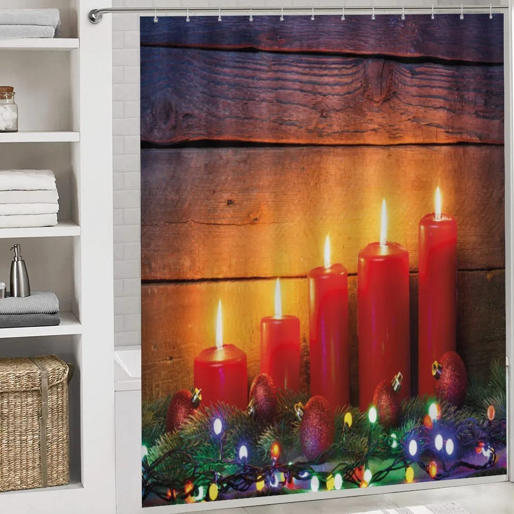 Noel Candles on Branch — Detail 4