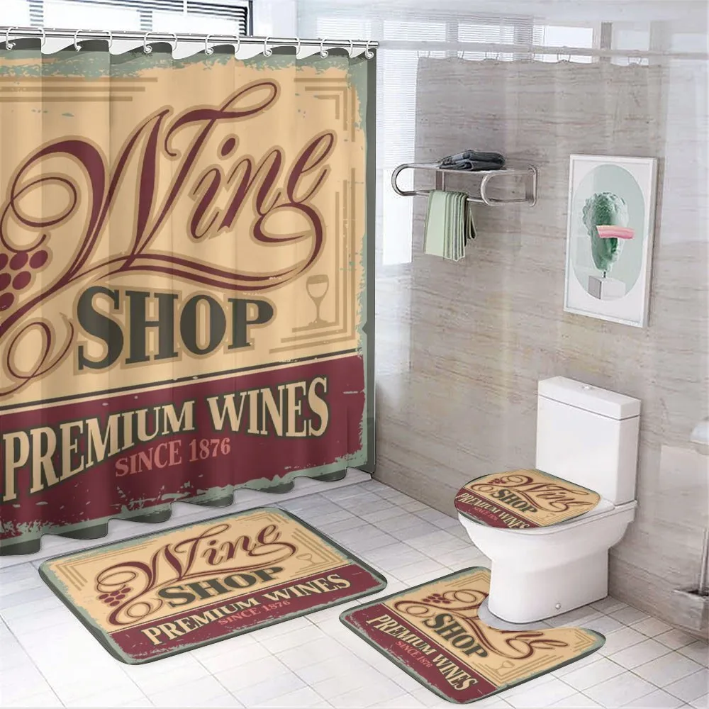 Old Wine Shop Sign — Your design