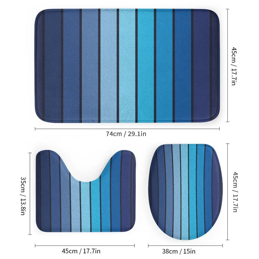 Plaques in Blue Borders — Detail 1