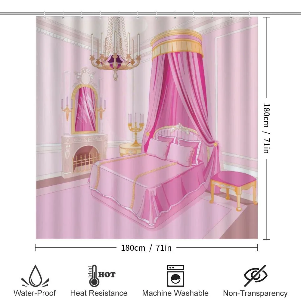 Princess Bedroom Interior — Detail 2
