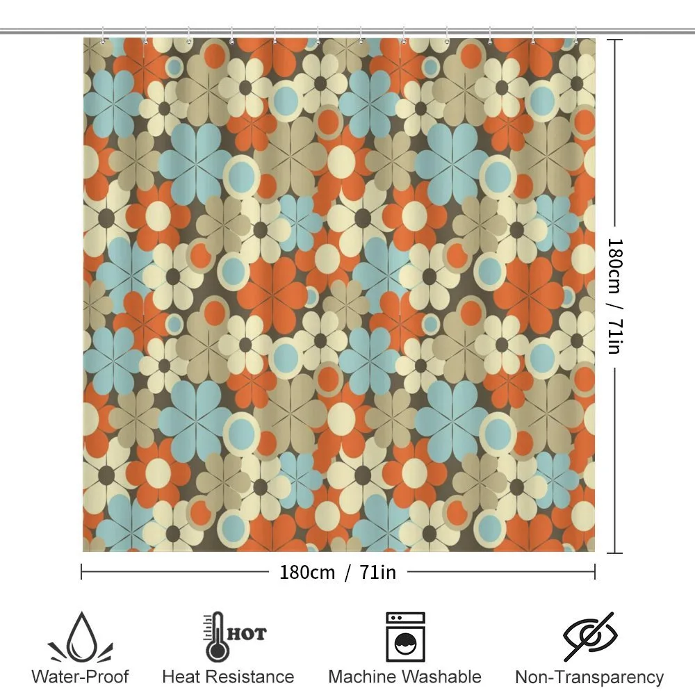 Retro Simple Flowers — Detail 2
