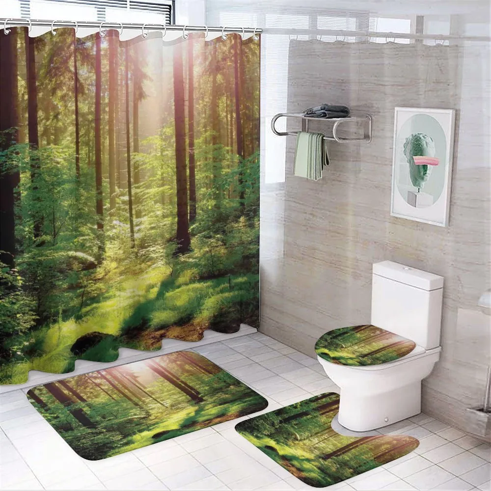Sunset Moss Woods Trees — Your design