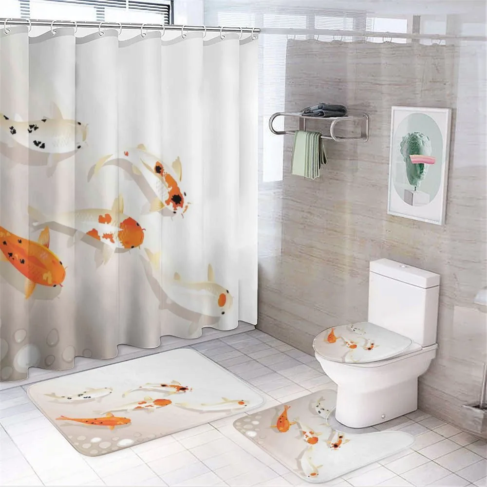 Traditional Spotted Koi Fish — Your design
