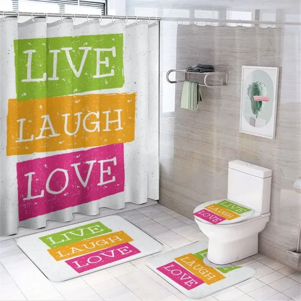 Vibrant Joyous on a shower curtain
