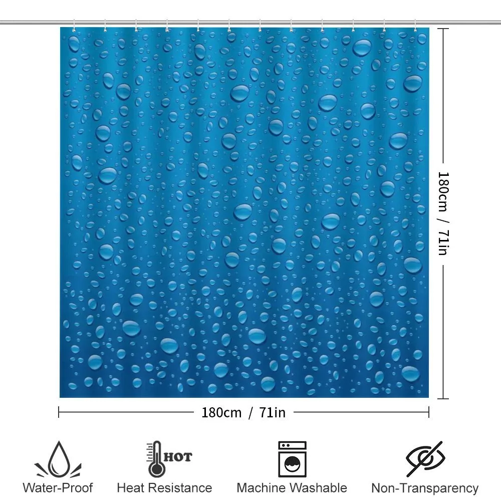 Water Drops Aquatic Rain — Detail 2