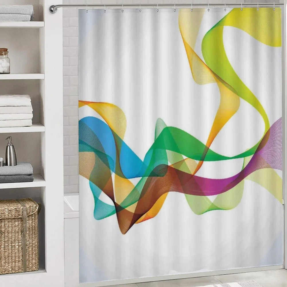 Wavy Ribbon Rainbow — Detail 4