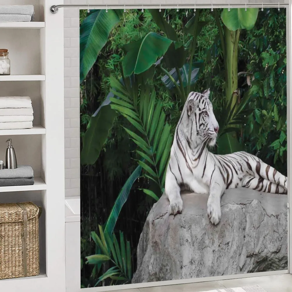 White Tiger in Jungle — Detail 4