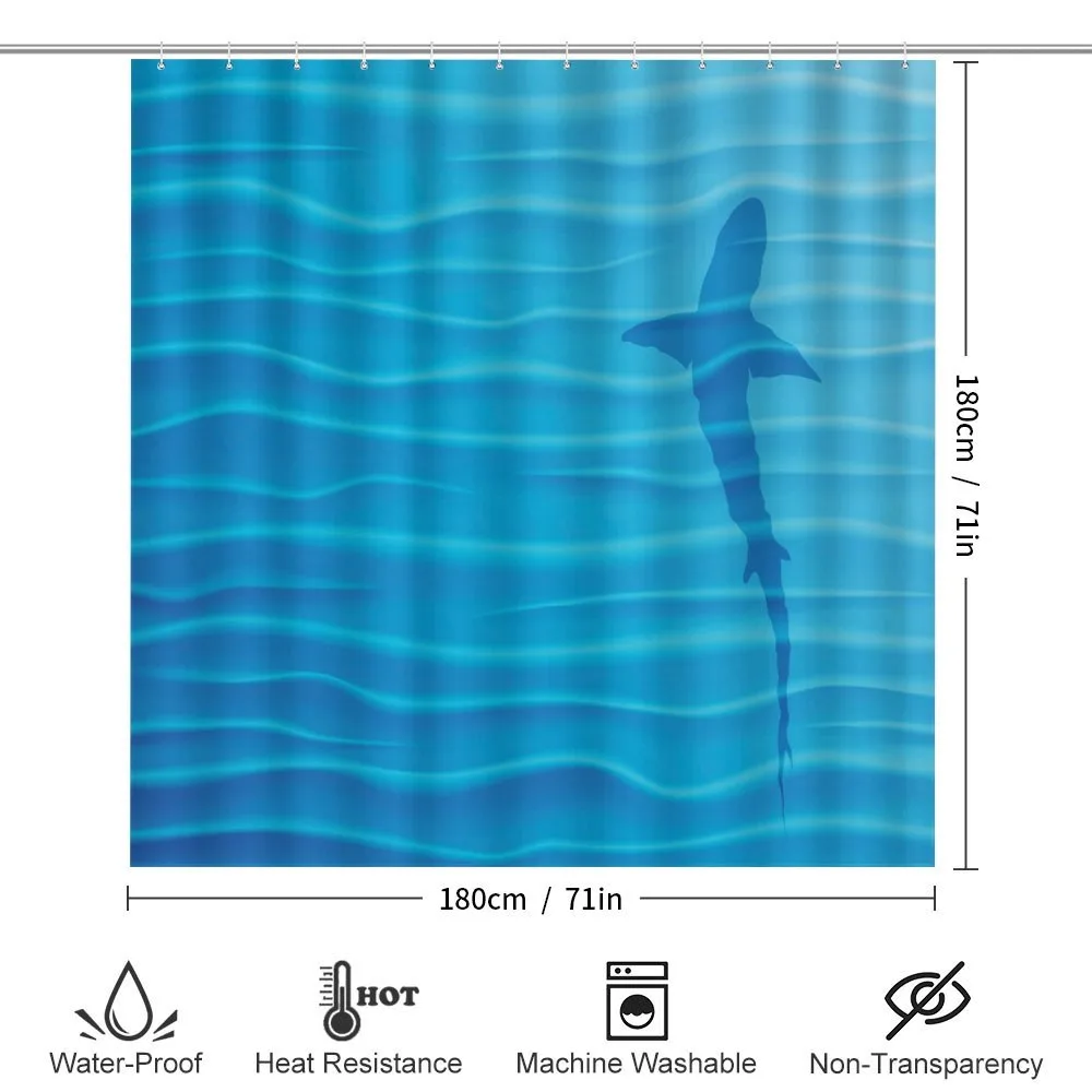 Wild Shark in Ocean — Detail 2