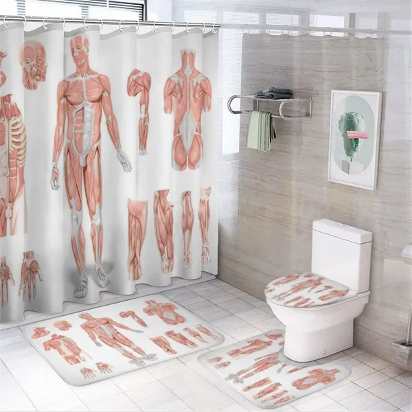 Biology Human Medical on a shower curtain