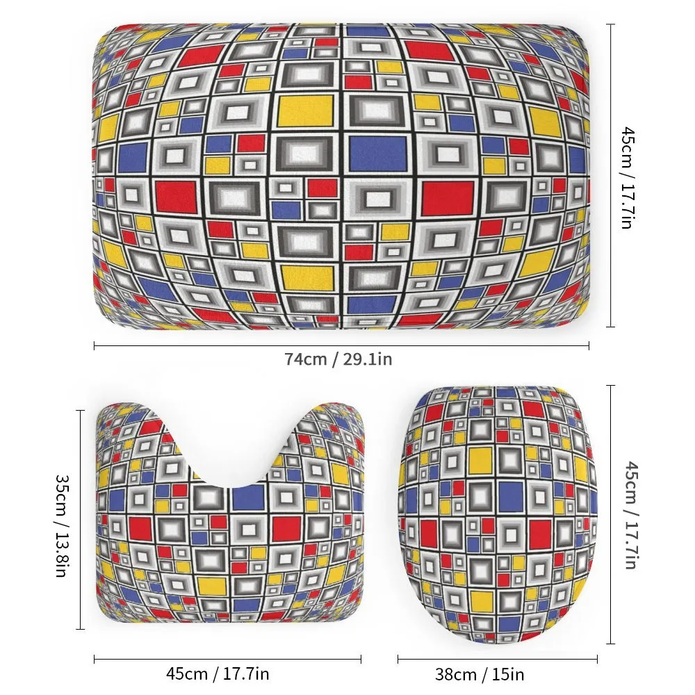 Colored Mosaic Square — Detail 1