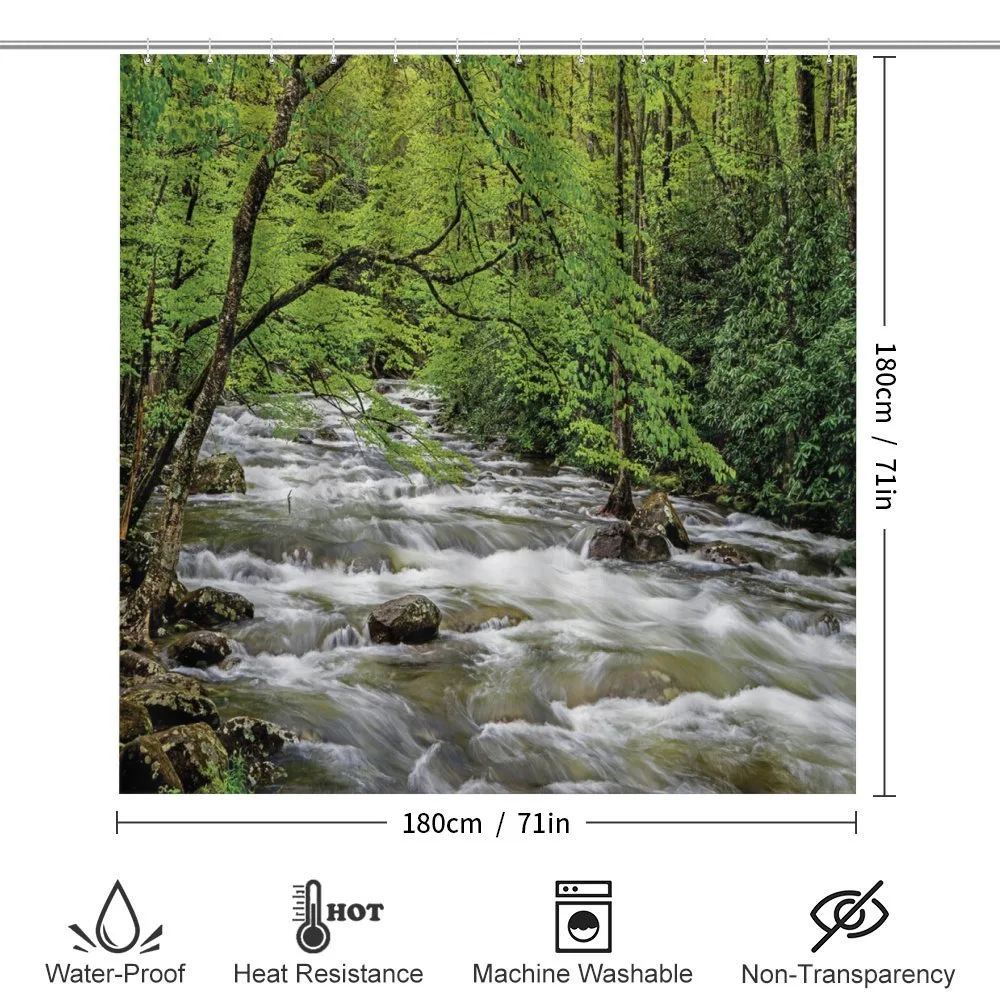 Creek in Spring Forest — Detail 2