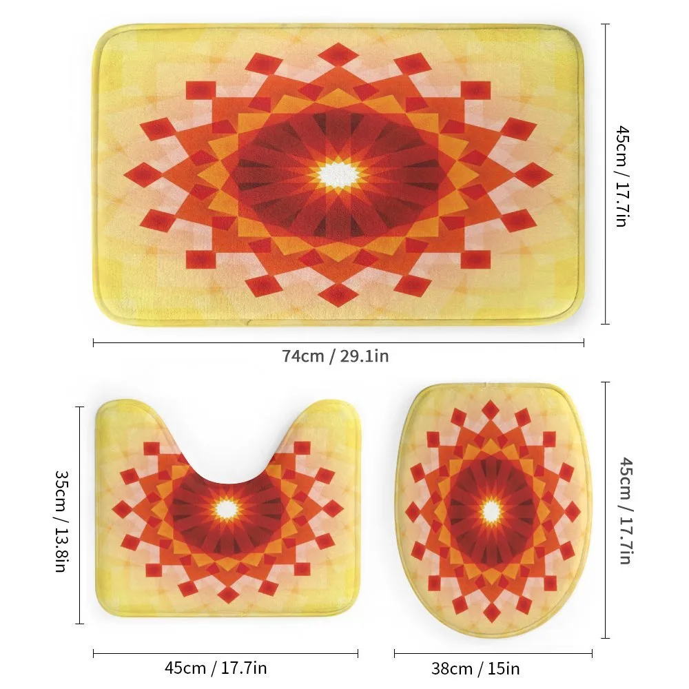 Fluorescent Rays Squares — Detail 1