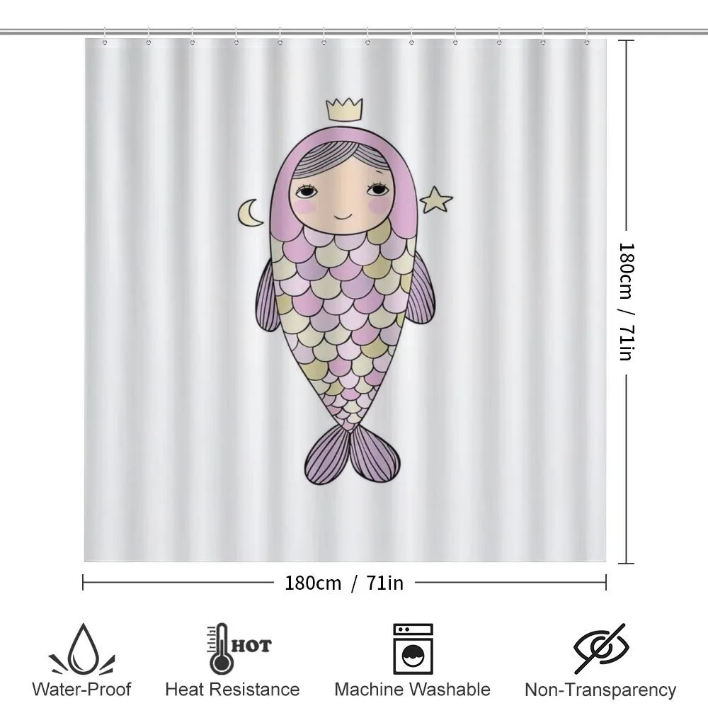 Girl in Fish Costume — Detail 2