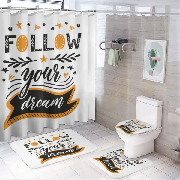Popular Slogan Ornate Nature on a shower curtain