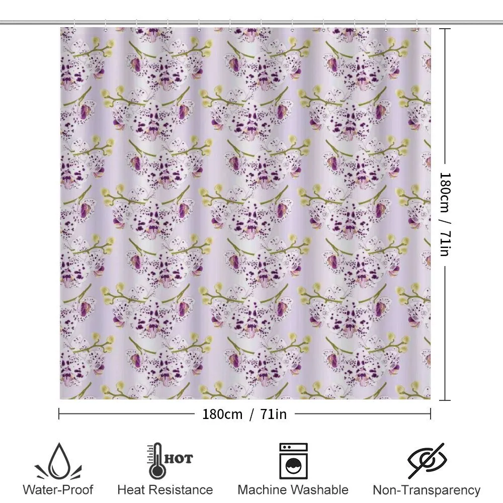 Purple Dots Blooms Exotic — Detail 2