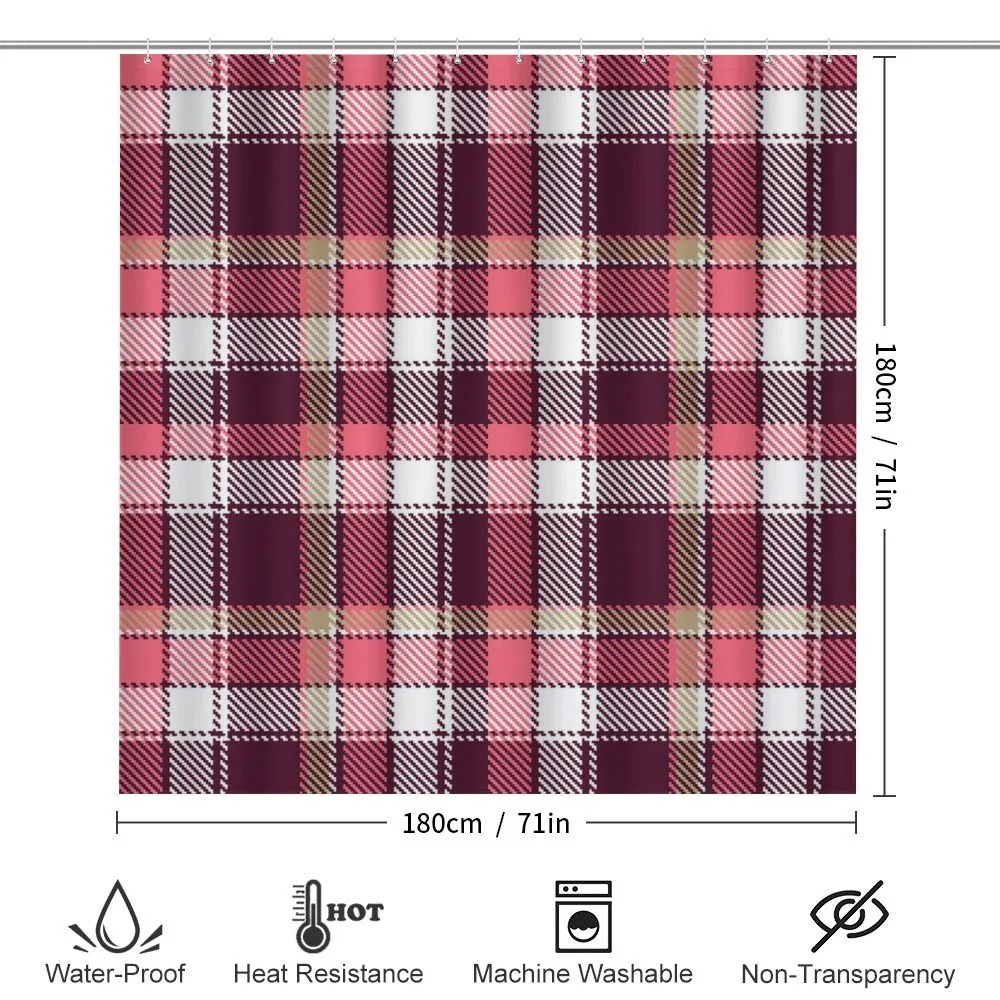 Retro Plaid Squares — Detail 2