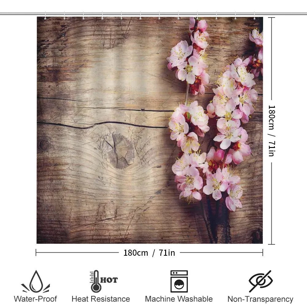 Spring Blossom on Wood — Detail 2