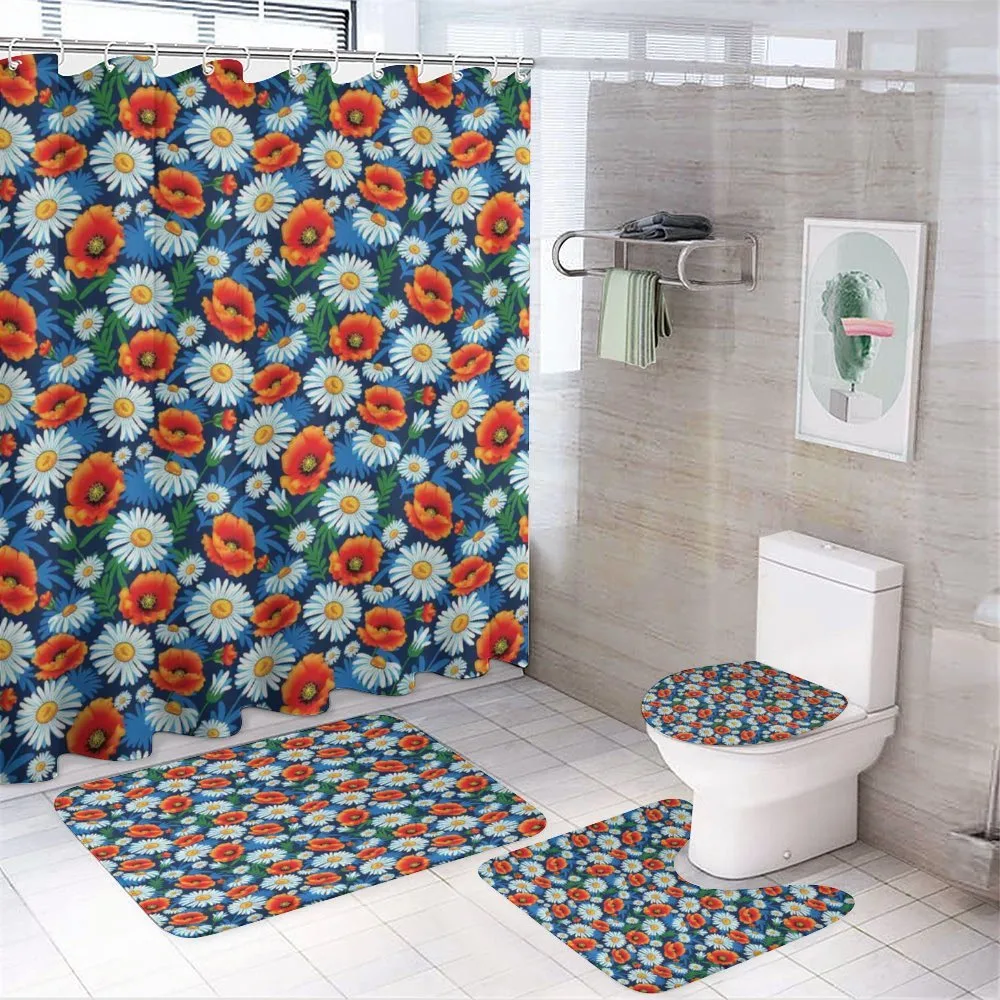 Vibrant Colored Poppies — Your design