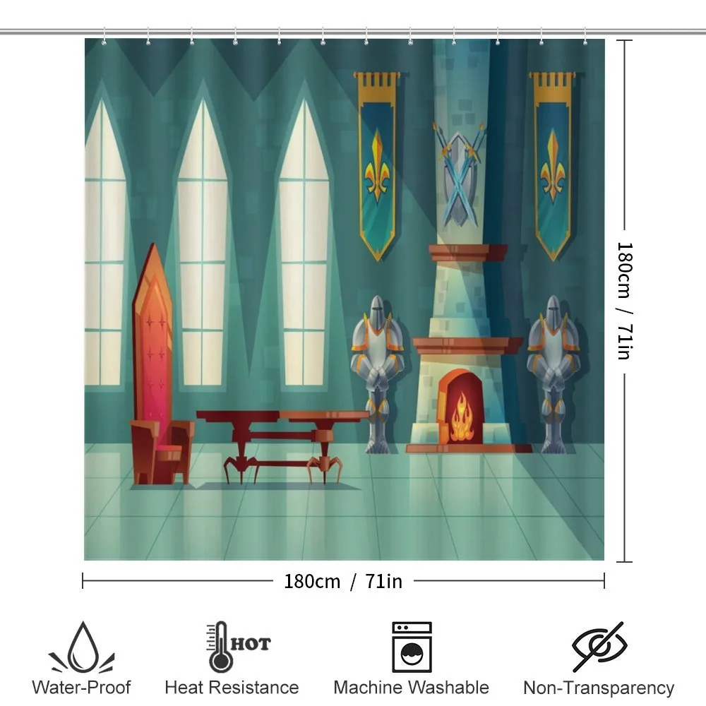 Cartoon of Royal Castle — Detail 2