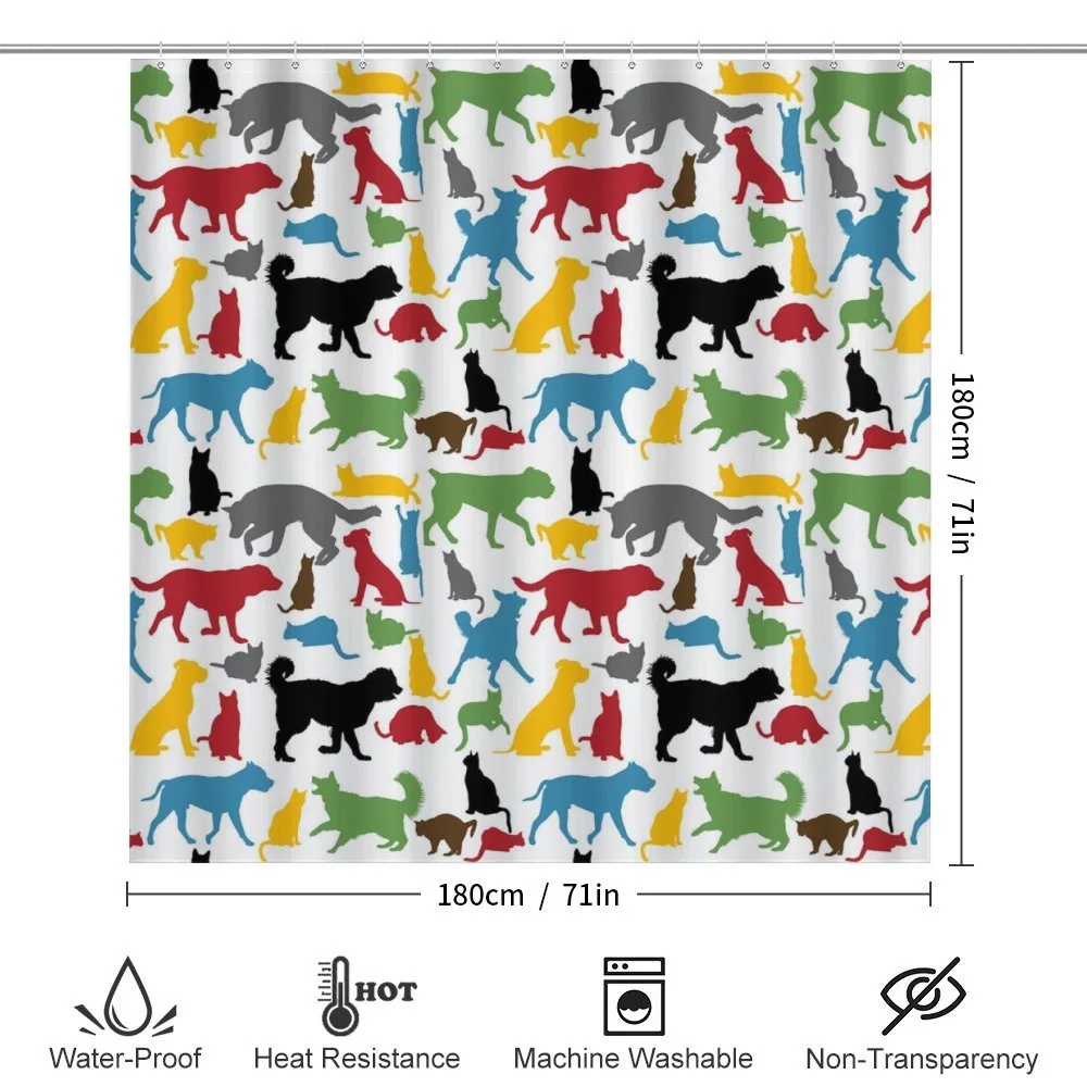 Colorful Cats and Dogs — Detail 2