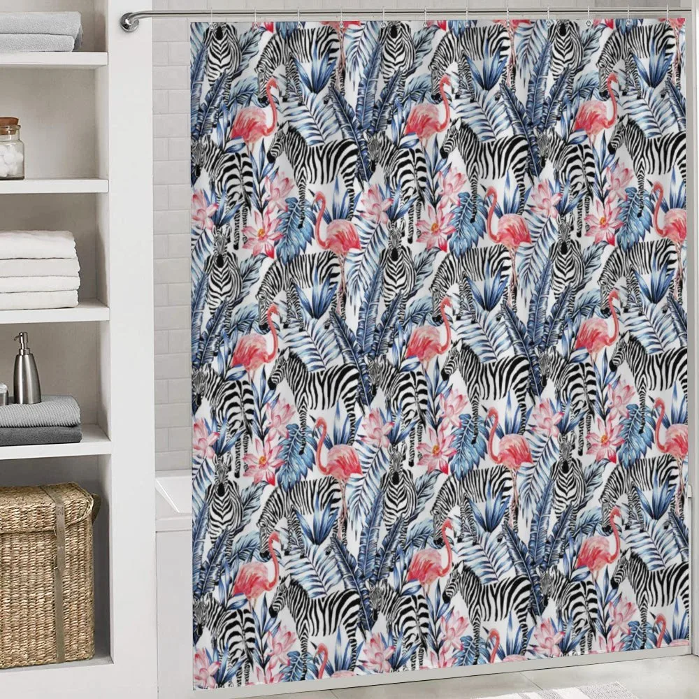 Flamingo with Zebra — Detail 4